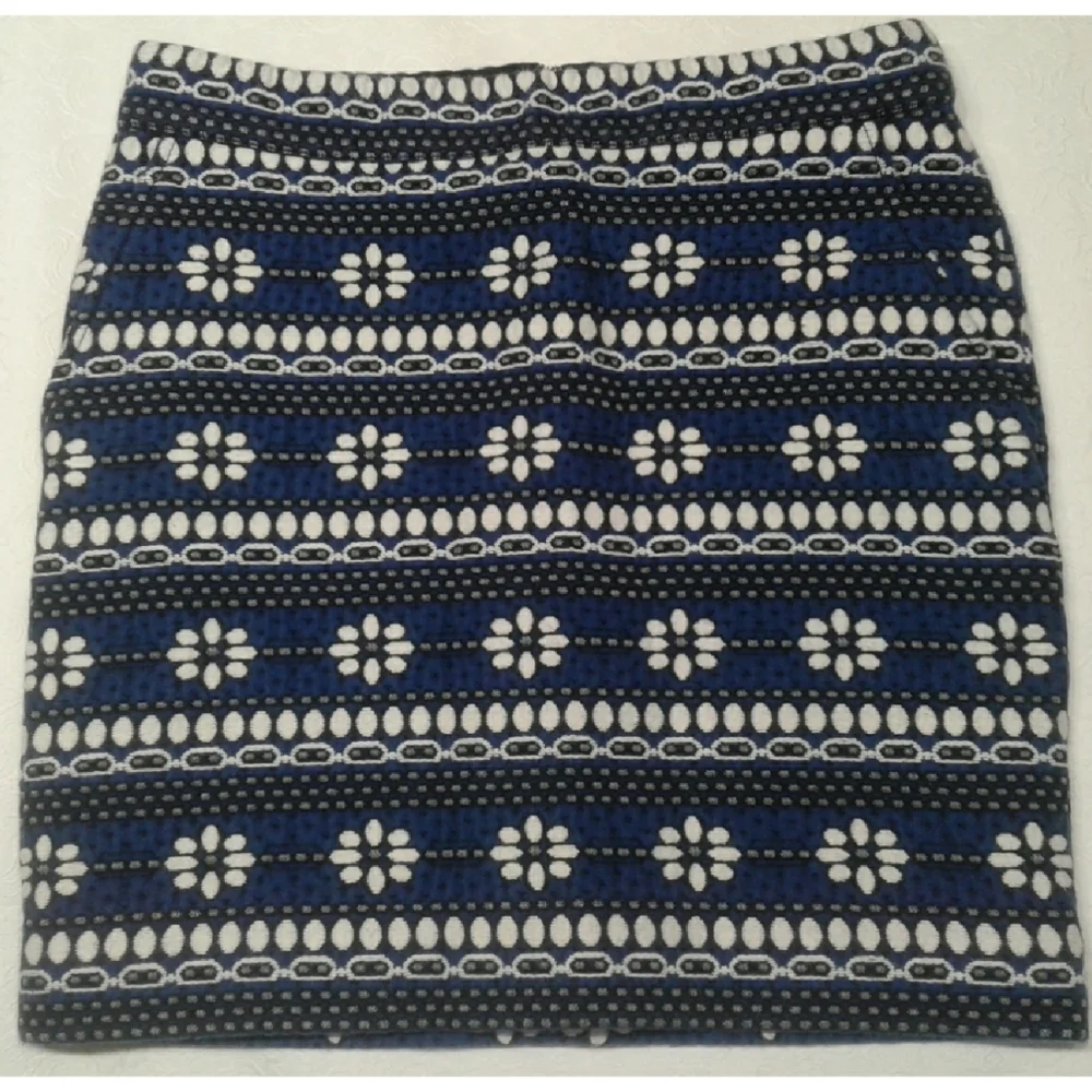 J. Crew floral embroidered mini skirt size 2